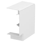 OBO BETTERMANN - GK-FH70130RW COPERCHIO ANGOLO Curva piana 70x130mm Policarbonato/acrilnitrile butadiene stirolo bianco RAL 9010.