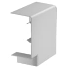OBO BETTERMANN - Coperchio angolo curva piana 70x130mm in policarbonato/acrilnitrile butadiene stirolo grigio chiaro RAL 7035.