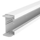 OBO BETTERMANN - Canale porta apparecchi 70x130x2000 Polivinilcloruro bianco RAL 9010 con base preforata.