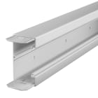 OBO BETTERMANN - Canale porta apparecchi 70x130x2000 Polivinilcloruro grigio chiaro RAL 7035 con base preforata.