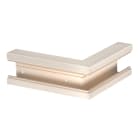 OBO BETTERMANN - Angolo esterno 70x130mm in Polivinilcloruro bianco crema RAL 9001.