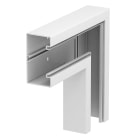 OBO BETTERMANN - Curva piana 70x130mm in Polivinilcloruro bianco RAL 9010.