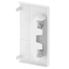 OBO BETTERMANN - Elemento terminale 70x130mm in Polivinilcloruro bianco RAL 9010 GK-E70130RW.