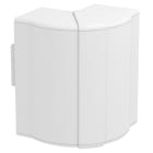 OBO BETTERMANN - Angolo esterno variabile 70x170mm in Policarbonato/acrilnitrile butadiene stirolo bianco RAL 9010.