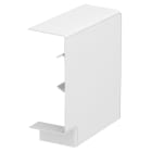 OBO BETTERMANN - Coperchio angolo curva piana 70x170mm in policarbonato/acrilnitrile butadiene stirolo bianco RAL 9010.