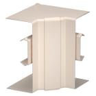 OBO BETTERMANN - Angolo interno variabile 70x170mm in Policarbonato/acrilnitrile butadiene stirolo bianco crema RAL 9001.