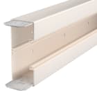 OBO BETTERMANN - Canale porta apparecchi 70x170x2000 Polivinilcloruro bianco crema RAL 9001 con base preforata.