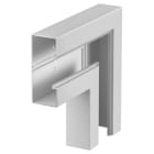 OBO BETTERMANN - Curva piana 70x170mm in Polivinilcloruro grigio chiaro RAL 7035.