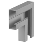 OBO BETTERMANN - Curva piana 70x170mm in Polivinilcloruro grigio pietra RAL 7030 GK-F70170GR.