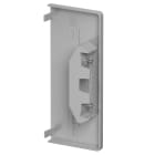 OBO BETTERMANN - Elemento terminale 70x170mm in polivinilcloruro grigio pietra RAL 7030 GK-E70170GR.