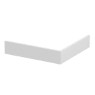 OBO BETTERMANN - Coperchio angolo esterno liscio Polivinilcloruro bianco RAL 9010 GK-OTGARW.