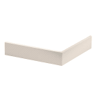 OBO BETTERMANN - Coperchio angolo esterno liscio in Polivinilcloruro bianco crema RAL 9001 GK-OTGACW.