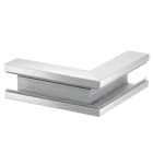 OBO BETTERMANN - Angolo esterno simmetrico 90x130x300 in alluminio anodizzato.