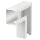 OBO BETTERMANN - Curva piana simmetrico 90x130x300 in Alluminio bianco RAL 9010.