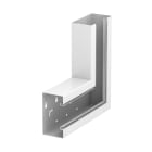 OBO BETTERMANN - Curva piana simmetrico 70x130x300 in acciaio bianco RAL 9010.