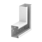 OBO BETTERMANN - Curva piana simmetrico 90x130x300 in acciaio bianco RAL 9010.