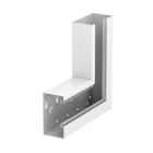 OBO BETTERMANN - Curva piana salita asimmetrica 70x130x300 in Acciaio bianco RAL 9010.