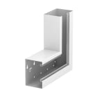 OBO BETTERMANN - Curva piana salita asimmetrica 90x130x300 in Acciaio bianco RAL 9010.