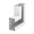 OBO BETTERMANN - Curva piana simmetrico 90x170x300 in acciaio bianco RAL 9010.