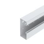 OBO BETTERMANN - Canale porta apparecchi asimmetrico 70x170x2000 in acciaio bianco RAL 9010.