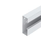 OBO BETTERMANN - Canale porta apparecchi asimmetrico 70x210x2000 in acciaio bianco RAL 9010.