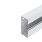 OBO BETTERMANN - Canale porta apparecchi asimmetrico 90x210x2000 in acciaio bianco RAL 9010.