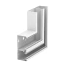 OBO BETTERMANN - Curva piana salita asimmetrica 70x170x300 in acciaio bianco RAL 9010.