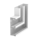 OBO BETTERMANN - Curva piana salita simmetrica 70x210x300 in acciaio bianco RAL 9010.