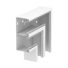 OBO BETTERMANN - Curva piana discesa simmetrica 90x210x300 in Acciaio bianco RAL 9010.