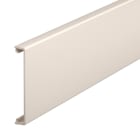 OBO BETTERMANN - Coperchio liscio 80x2000mm in Polivinilcloruro bianco crema RAL 9001 per GK-OTGCW.