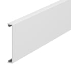 OBO BETTERMANN - Coperchio scanalato 80x2000mm in Polivinilcloruro bianco RAL 9010 GK-OTKRW.