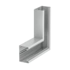 OBO BETTERMANN - Curva piana simmetrico 70x110x300 in alluminio anodizzato.