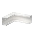 OBO BETTERMANN - Angolo interno simmetrico 70x110x300 in alluminio bianco RAL 9010.