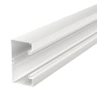 OBO BETTERMANN - Canale porta apparecchi simmetrico 70x130x2000 in alluminio bianco RAL 9010.