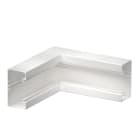 OBO BETTERMANN - Angolo interno simmetrico 70x130x300 in alluminio bianco RAL 9010.