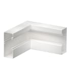 OBO BETTERMANN - Angolo interno asimmetrico 70x170x300 in alluminio bianco RAL 9010.