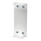 OBO BETTERMANN - Elemento terminale 70x170x37 in alluminio bianco RAL 9010.