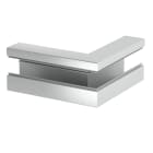OBO BETTERMANN - Angolo esterno asimmetrico 90x170x300 in alluminio anodizzato.