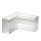 OBO BETTERMANN - Angolo interno asimmetrico 90x170x300 in alluminio bianco RAL 9010.