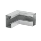 OBO BETTERMANN - Angolo interno asimmetrico 90x170x300 in alluminio anodizzato.