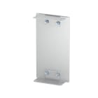 OBO BETTERMANN - Elemento terminale 90x170x37 in alluminio anodizzato.