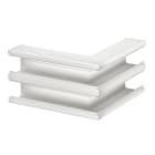 OBO BETTERMANN - Angolo esterno 2 scomparti 90x210x300 in alluminio bianco RAL 9010.