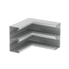 OBO BETTERMANN - Angolo interno 2 scomparti 90x210x300 in alluminio anodizzato.