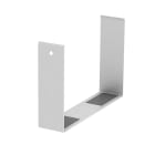 OBO BETTERMANN - Coprigiunto 90x130x30mm in Acciaio bianco RAL 9010.