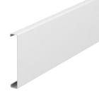OBO BETTERMANN - Coperchio 12x76,5x2000 in Acciaio Bianco RAL 9010 per GS-OTRW.