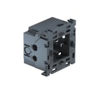 OBO BETTERMANN - Scatola porta apparecchi singolo per Modul 45 51x76x71 Poliammide grigio ferro RAL 7011.