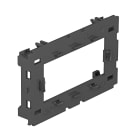 OBO BETTERMANN - Supporto montaggio per Modul45 versione aperta 15x76x127 Poliammide grigio chiaro RAL 7035.
