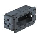 OBO BETTERMANN - Scatola porta apparecchi doppia per Modul 45 51x76x140 Poliammide grigio ferro RAL 7011.