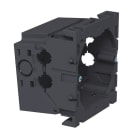 OBO BETTERMANN - Scatola singola porta apparecchi 51x76x71 Poliammide grigio ferro RAL 7011. 6288610