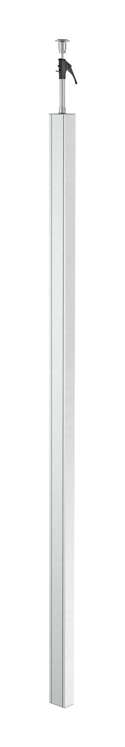 OBO BETTERMANN - Colonna verticale pavimento/soffitto 3000x110x70 in alluminio anodizzato.
